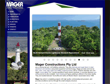 Tablet Screenshot of mager.com.au